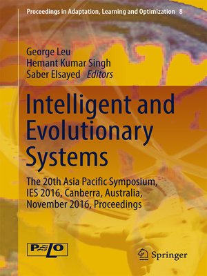 cover image of Intelligent and Evolutionary Systems